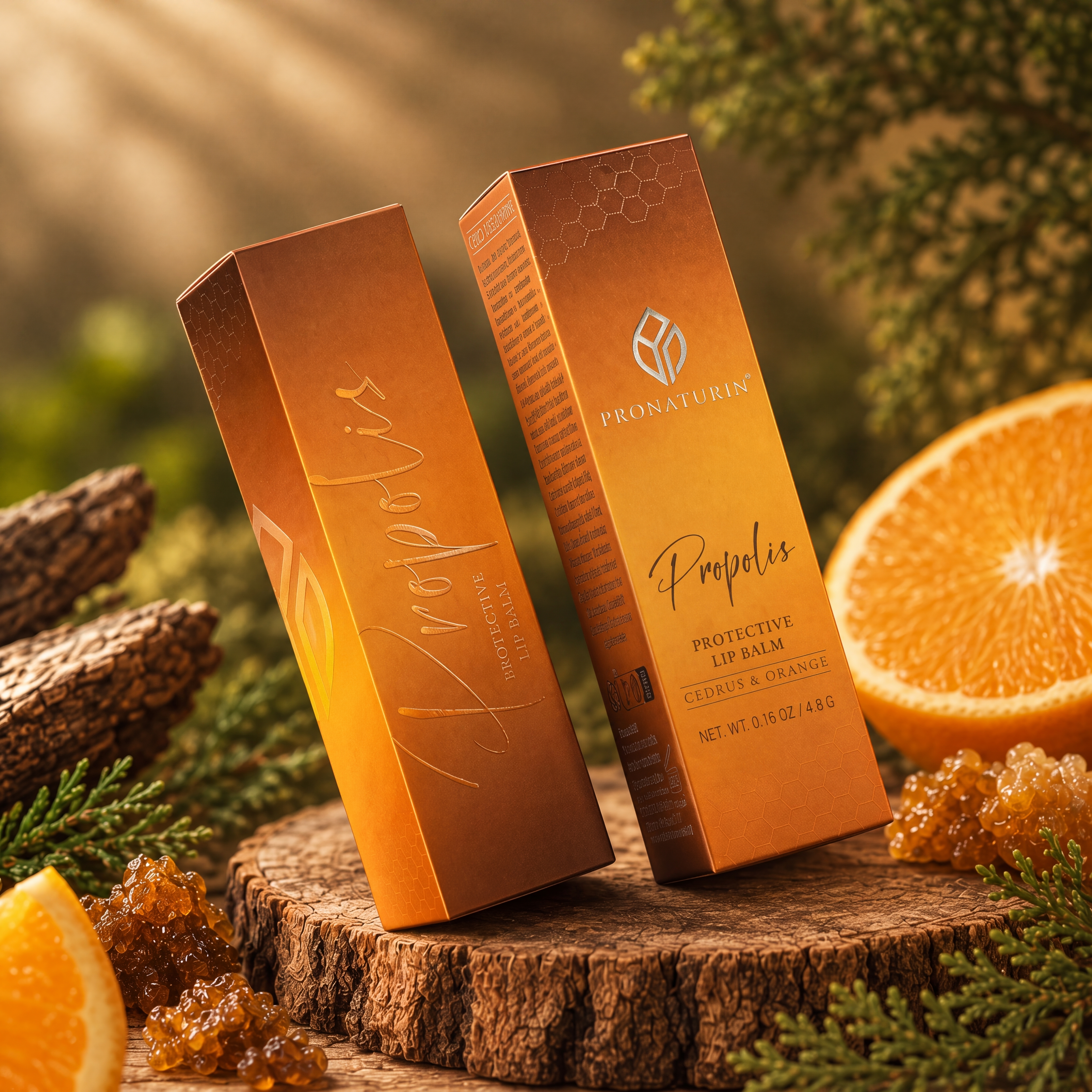 Propolis Lip Balm — Cedarwood & Orange 2